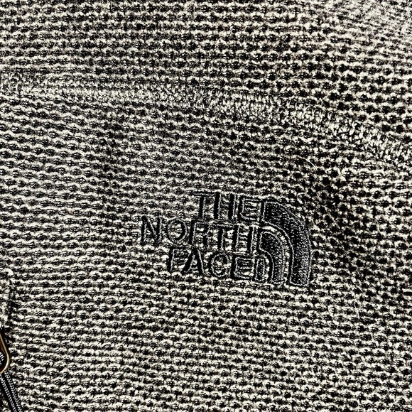 The North Face charcoal grey full zip 4 pocket jacket large - Picture 2 of 7